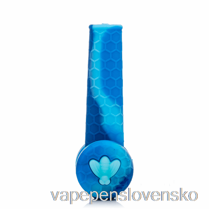 Stratus Trio Silikónová Fajka Mramorová Modrá (baby Blue / Blue) Vape Shop Bratislava